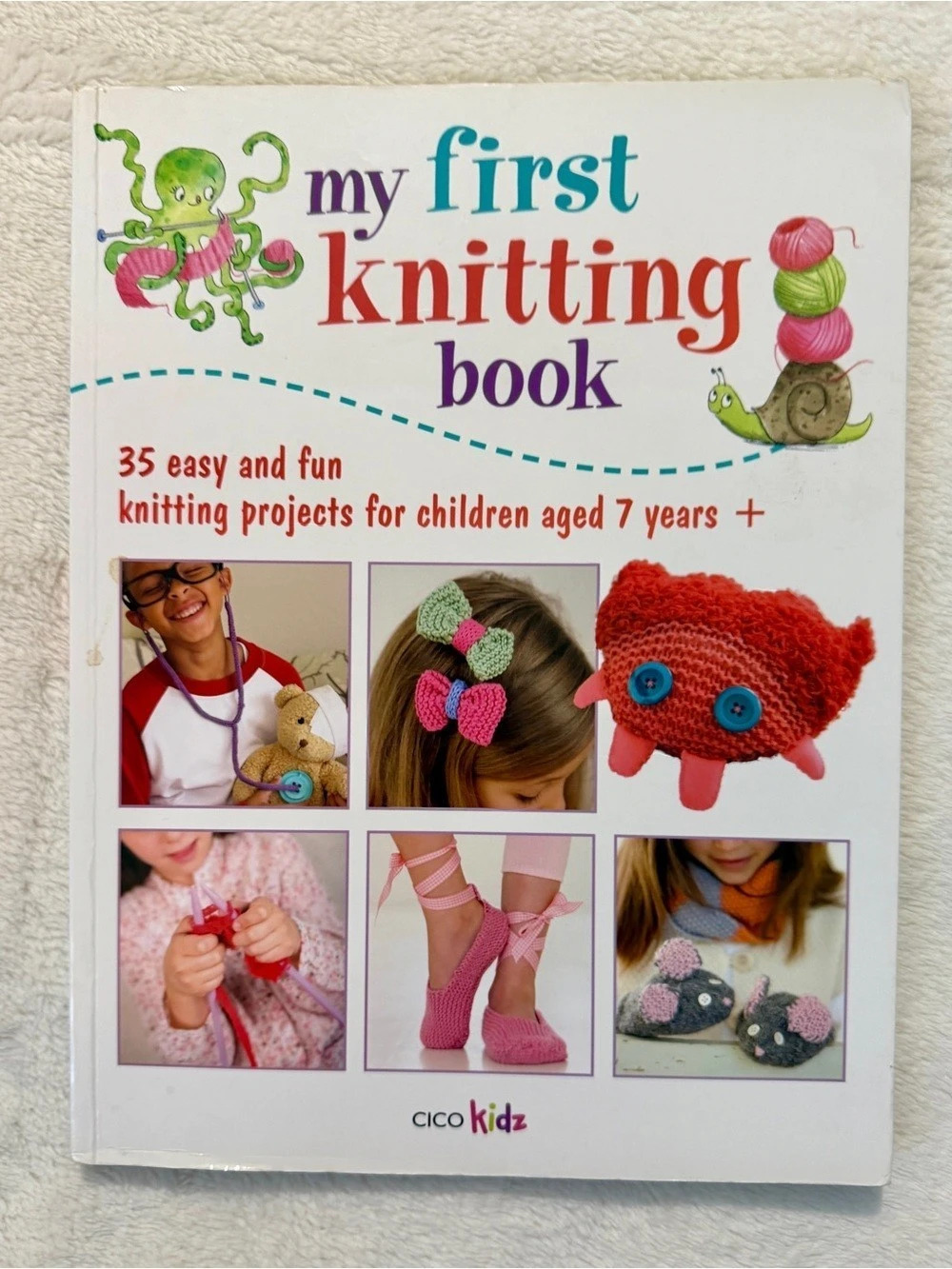 cico Kidz My First Knitting Book Kids Craft Book